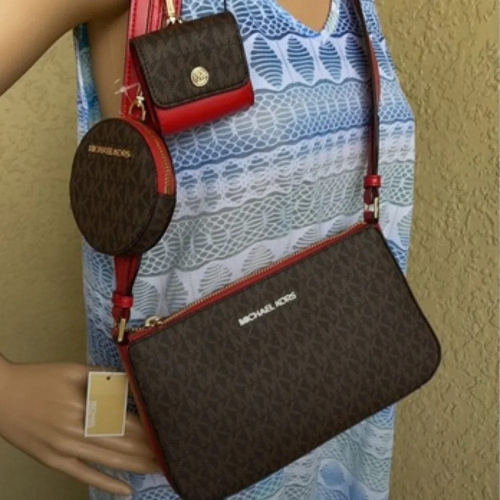 Michael Kors Jet Set Travel Crossbody w Tech Attch